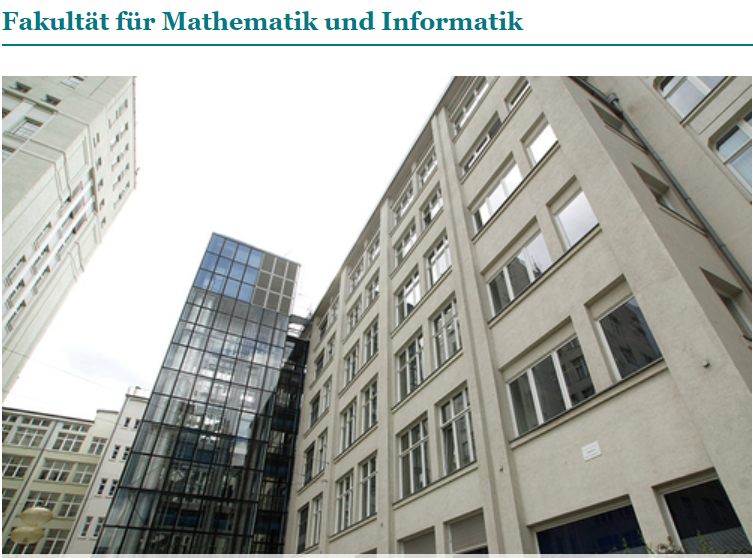 Die Fakultäten stellen sich vor...