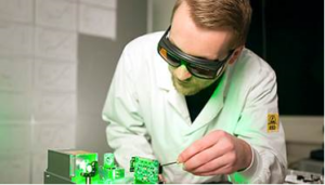 Justage eines Laserbasierten Prototypen